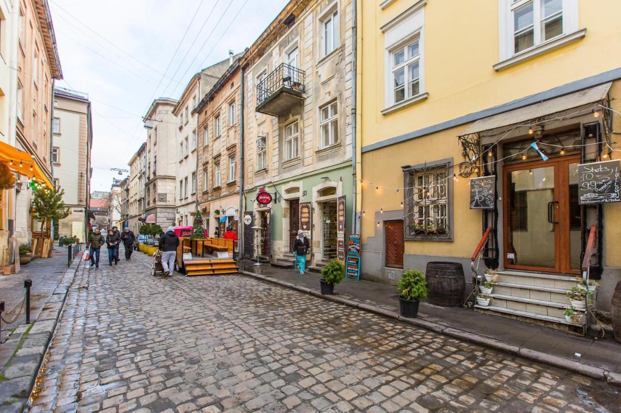 Квартира Подобово Біля Площі Ринок Вулиця Староєврейська 17 Lviv Eksteriør bilde